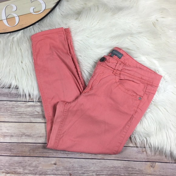 Wit & Wisdom Denim - Wit & Wisdom Pink Jeans Ankle Slim Fit Size 12
